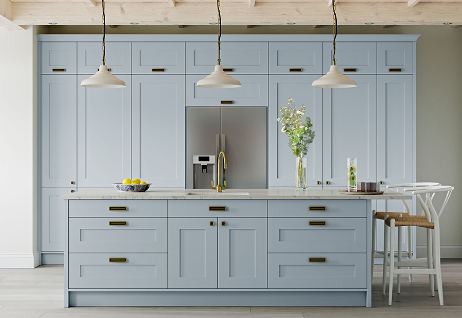 Pantry Blue Kitchen Range The Kitchen Depot