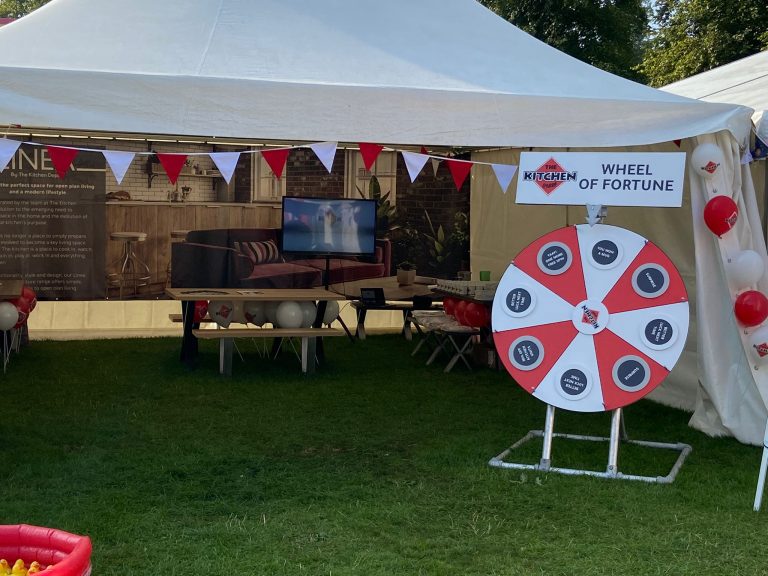 Our stand at The Shrewsbury Food Festival in September