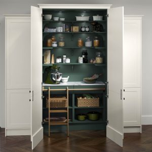 Kitchen Trends 2023. Clara Heritage Green Pantry.