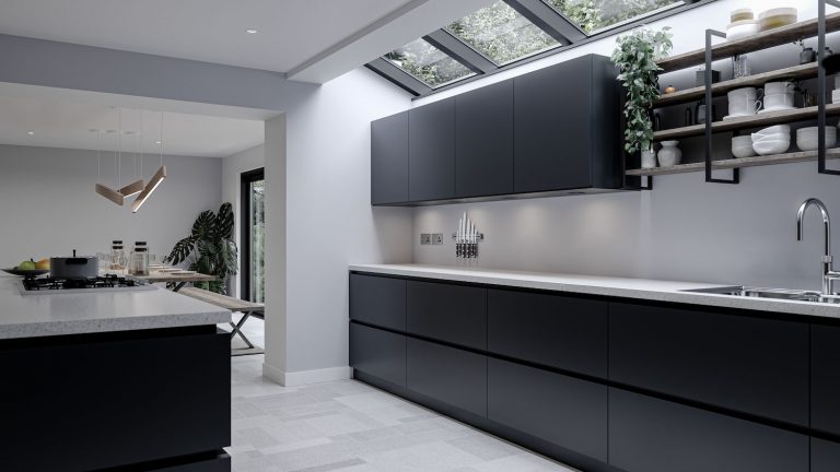 LINEA Kitchens | Modern Open Plan Living | The Kitchen Depot