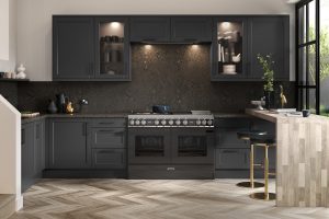 Darwin Graphite Grey shaker kitchen made by The Kitchen Depot