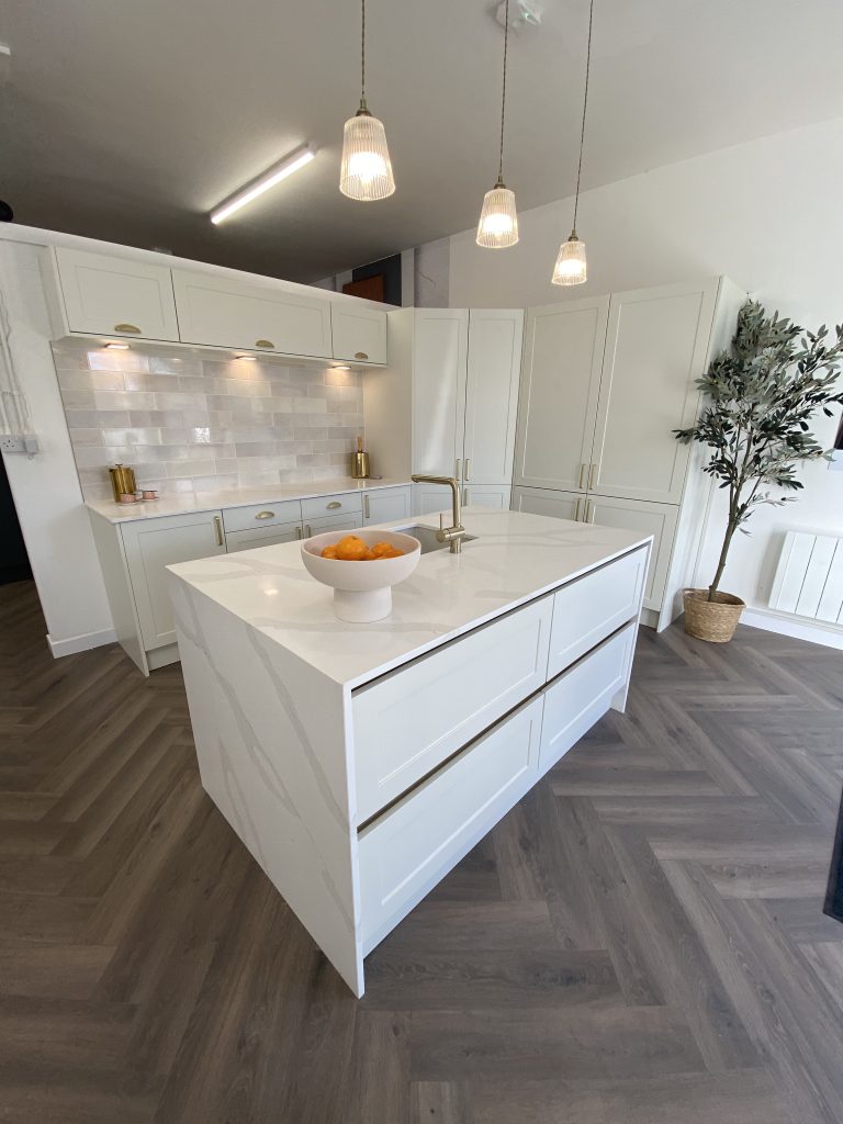 Kitchen showroom display from The Kitchen Depot Rosyth