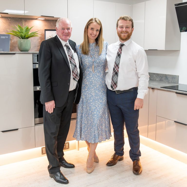 David, Kirsten and Duncan from The Kitchen Depot East Kilbride