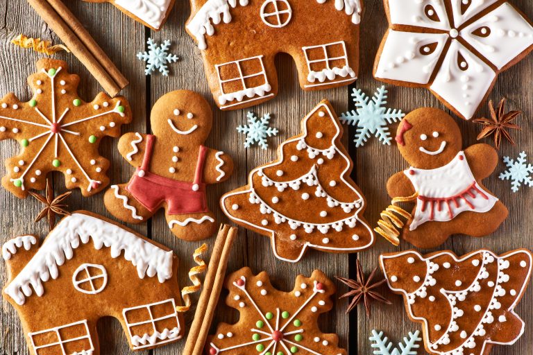 Christmas Recipes - Gingerbread biscuits