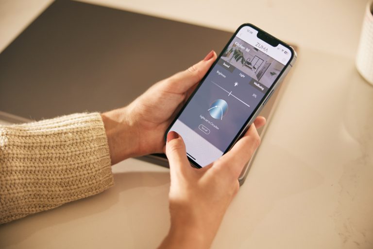 Zuma App in use | The Kitchen Depot